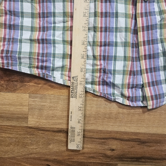 Cinch Purple Plaid Button Up Rodeo Cowboy  Western Shirt Men's Size XXL - Picture 7 of 8